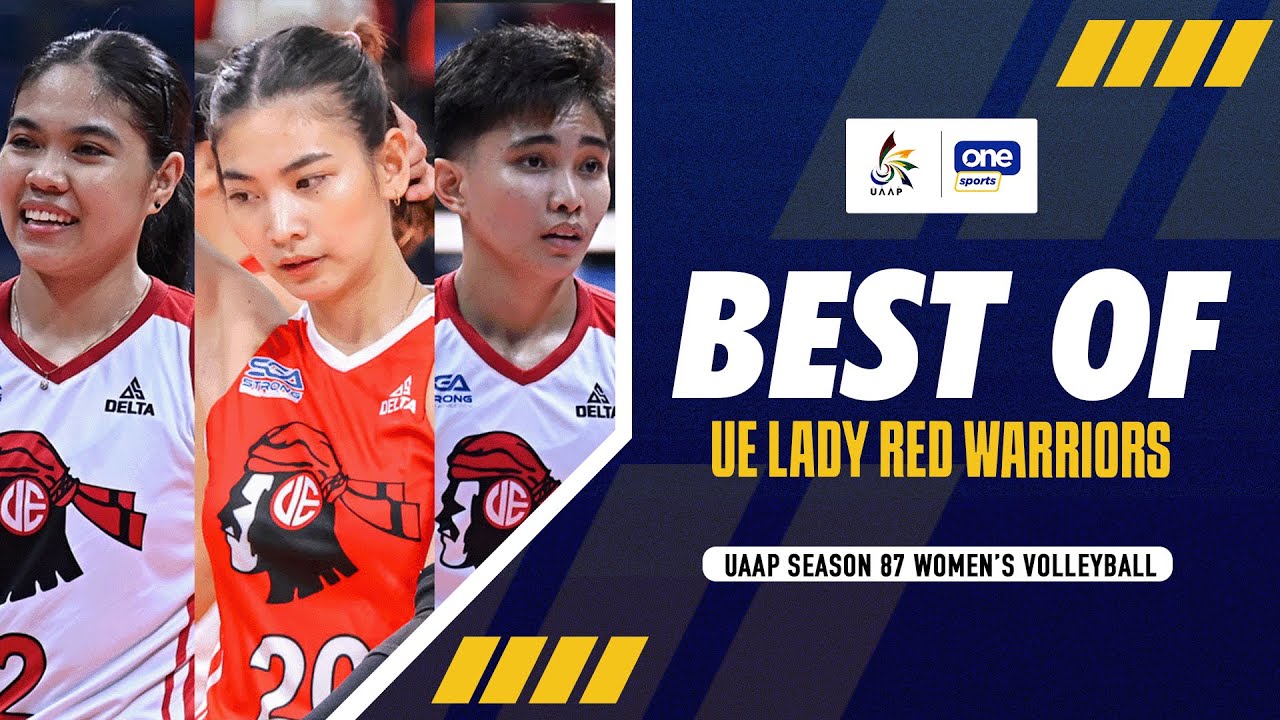 BEST OF UE LADY RED WARRIORS | UAAP SEASON 87 WOMEN’S VOLLEYBALL