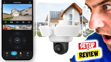 3K Floodlight Camera Setup | AOSU Floodlight Cam PRO 360° Pan Tilt 24/7 Recording Floodlight Camera