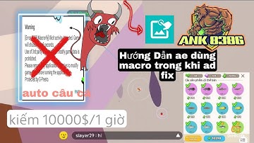 Play Together | Cách auto câu cá Phiên bản Mới dùng thành công 100% Tự động câu kiếm 10000$/1giờ