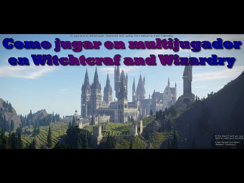 Cómo jugar en multijugador al nuevo mapa de Harry Potter "Witchtcraft and Wizardry" - Minecraft