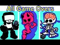 Friday Night Funkin' - WEEK 7 All Tankman Death Quotes & Game Over Screens (Funny Quotes)