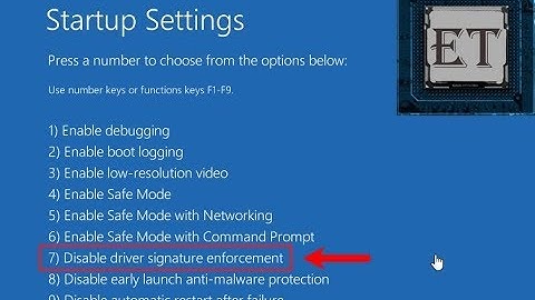 How to Disable Driver Signature Verification in Windows 10, 8.1, 8