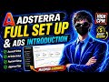How To Add Adsterra Ads In Your Website | Complete Beginner Tutorial 2026