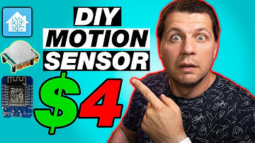 Cheap DIY Motion Sensor that works with ESPHome & Home Assistant