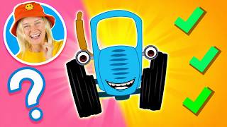 Blue Tractor Puzzle Song 🚜 Le Le Tv