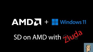 March 2024  Stable Diffusion with AMD on windows  use zluda ;)