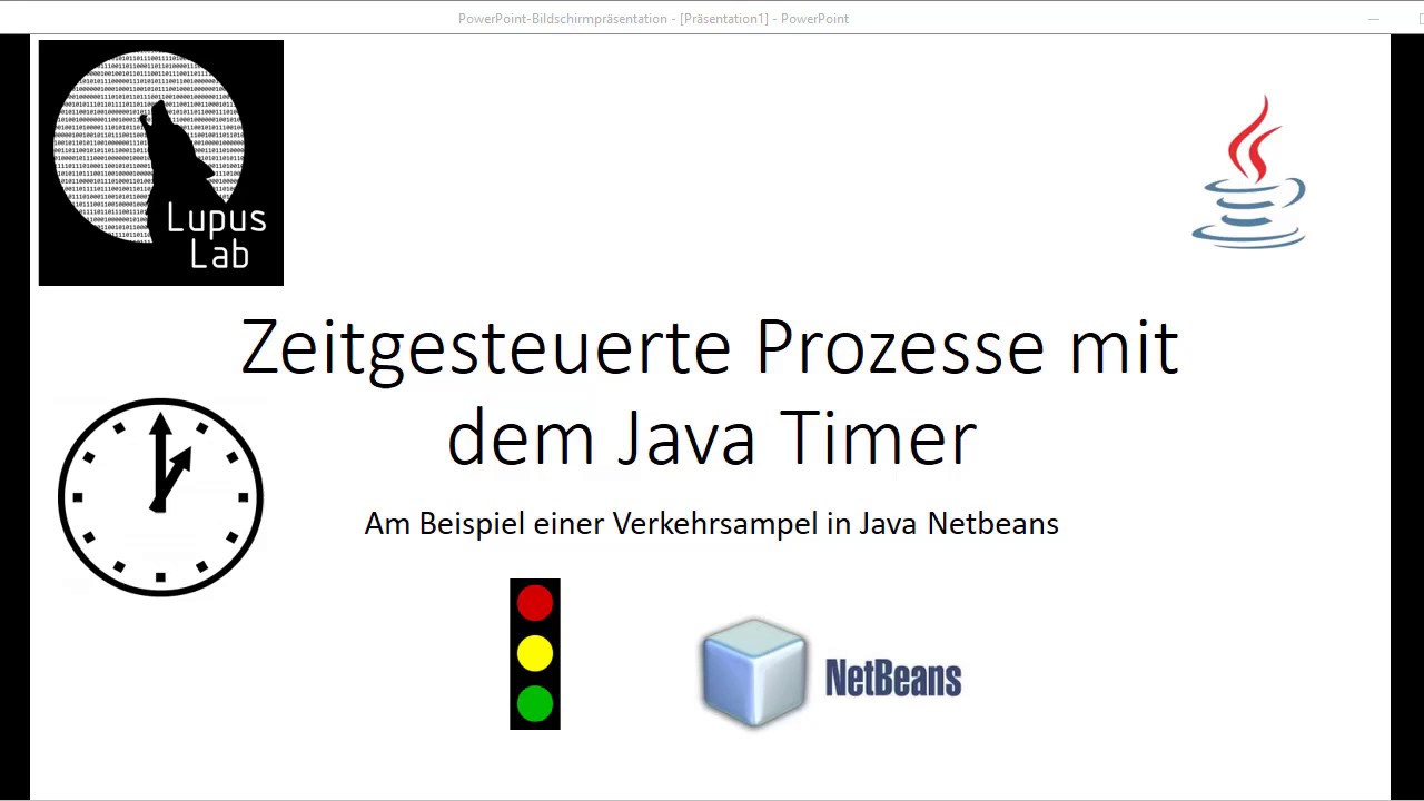 Netbeans Timer Zeitgefuhrte Prozesse Am Beispiel Einer Ampel Mit Dem Java Timer Youtube