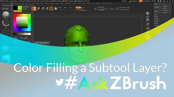 #AskZBrush: “How can I fill a Subtool with color when using a layer in record mode?”