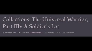 ACOUP - The Universal Warrior, Part IIb: A Soldier’s Lot
