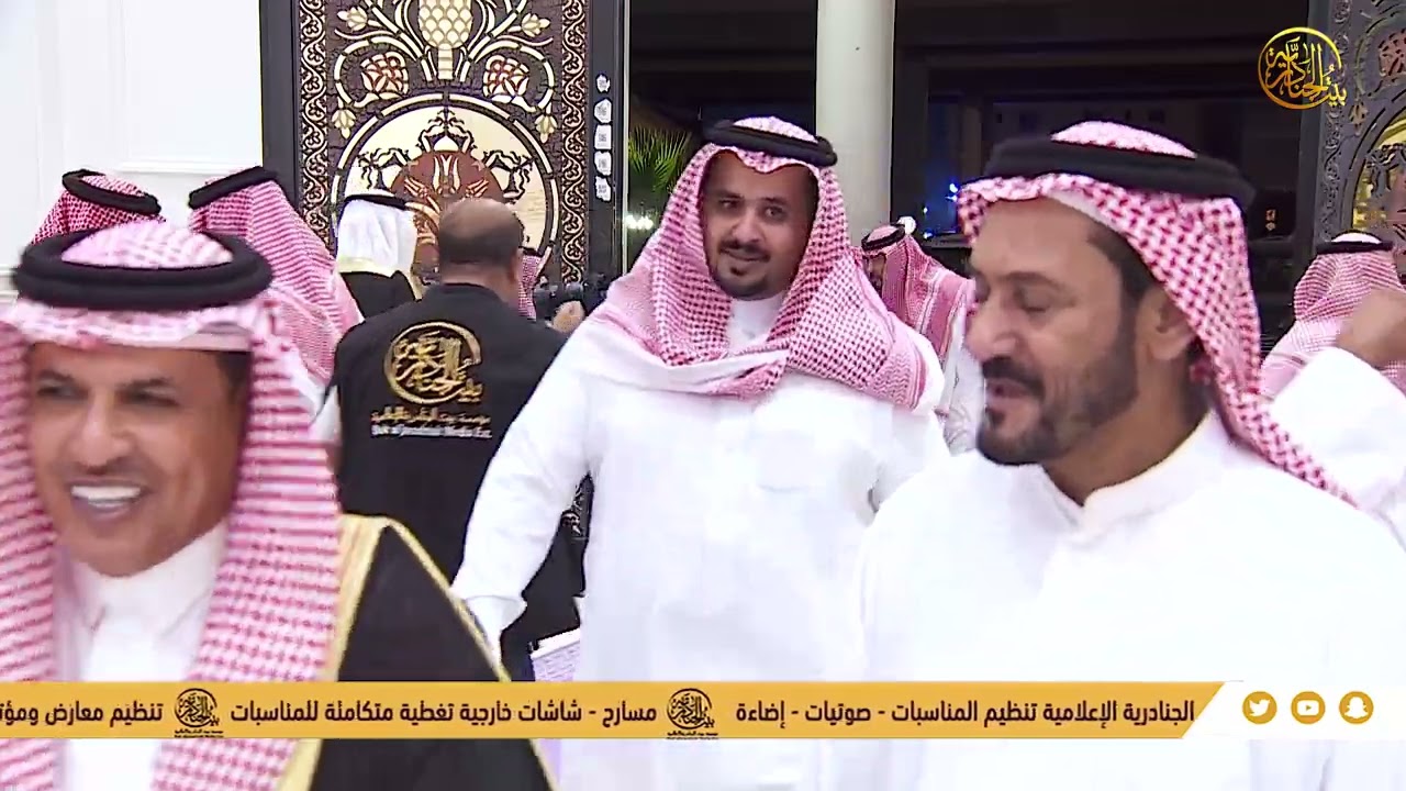حفل زواج الملازم اول مهندس ناصر بن عبد الله بن عايض الرشيدي