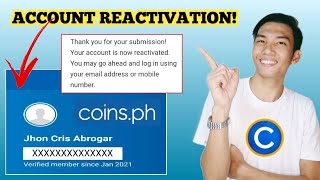 How to RECOVER / REACTIVATE Coins.Ph Account