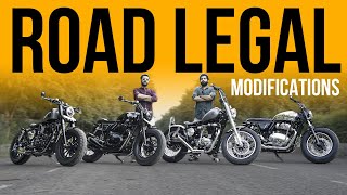 Delhi's Best Modified Bike In Low Price  Ft. Modified Bullet & Other Modified Royal Enfield