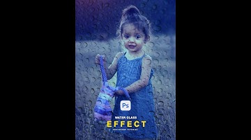 How To Add Water Glass Effect with Photoshop 2024 | Photoshop Tutorial For Beginner