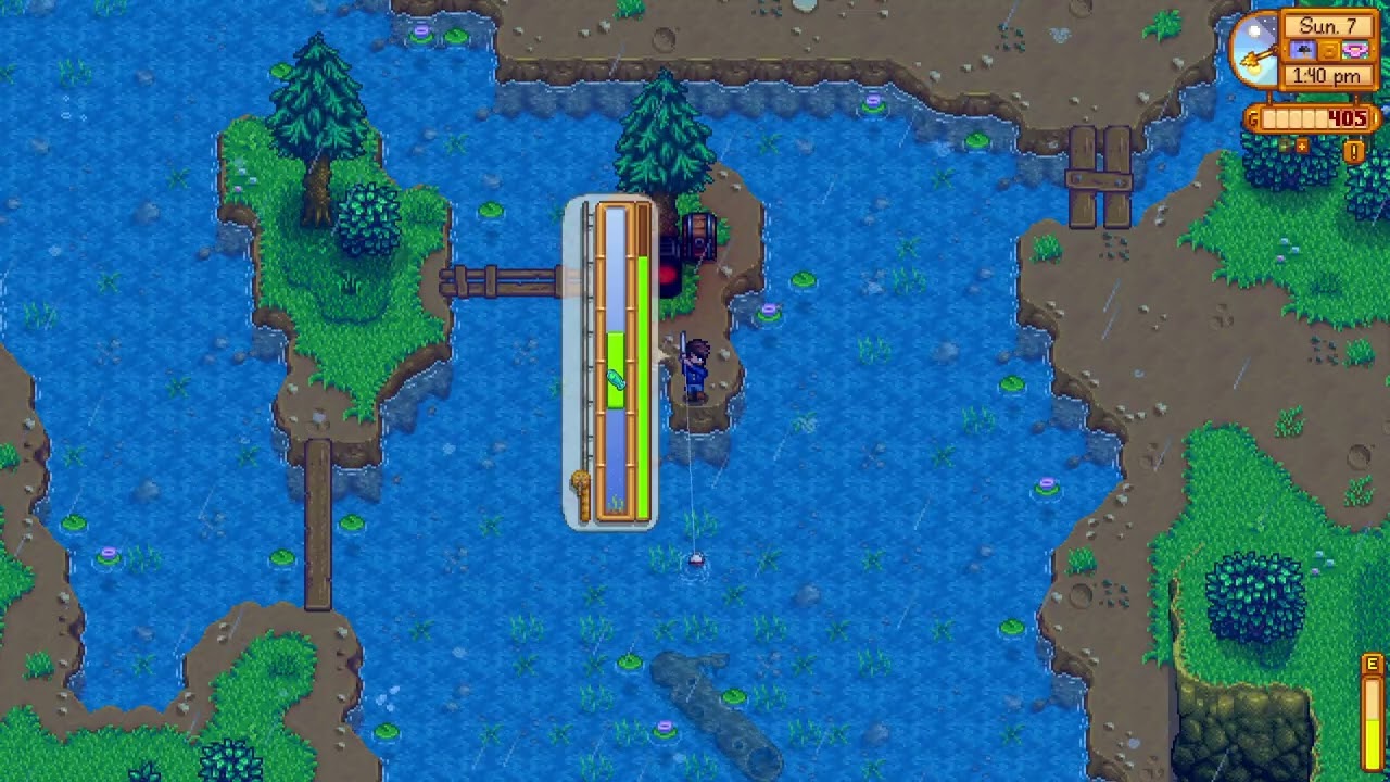 Stardew Valley 100% (No Commentary) - E07 - We must catch all the fish!