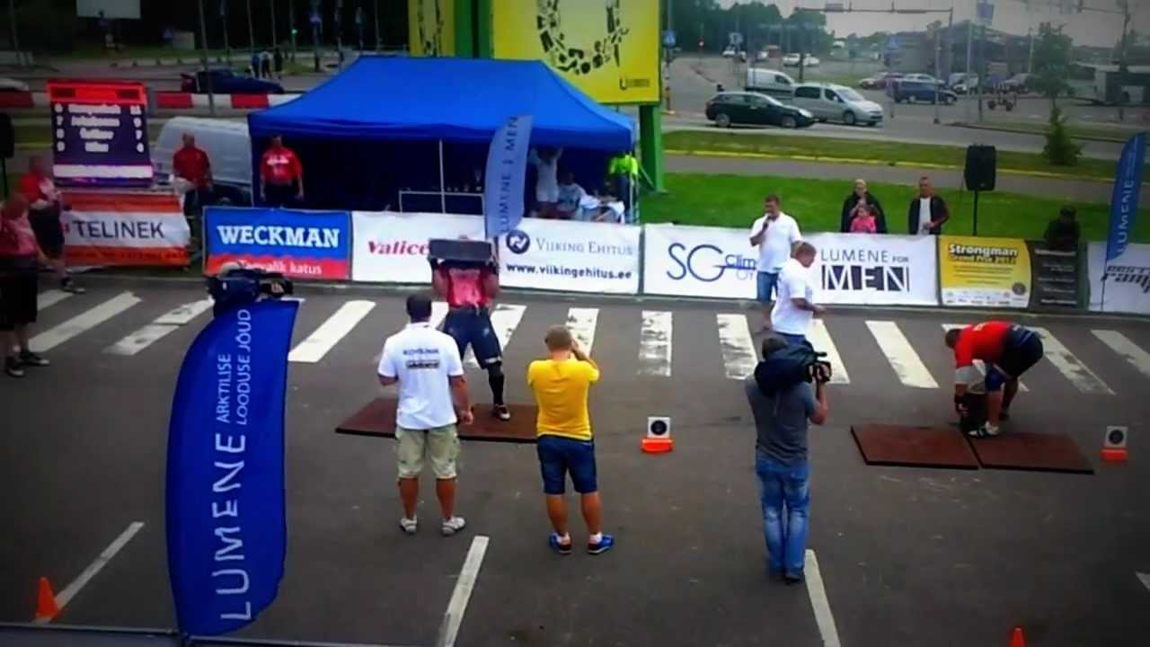 Strongman Grand Prix 2012 - Block - Marko Remlik vs. Lauri Nämi