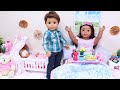 Baby Dolls Family Morning Routine Surprise Adventure