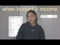 how i budget my paycheck + redoing my budget
