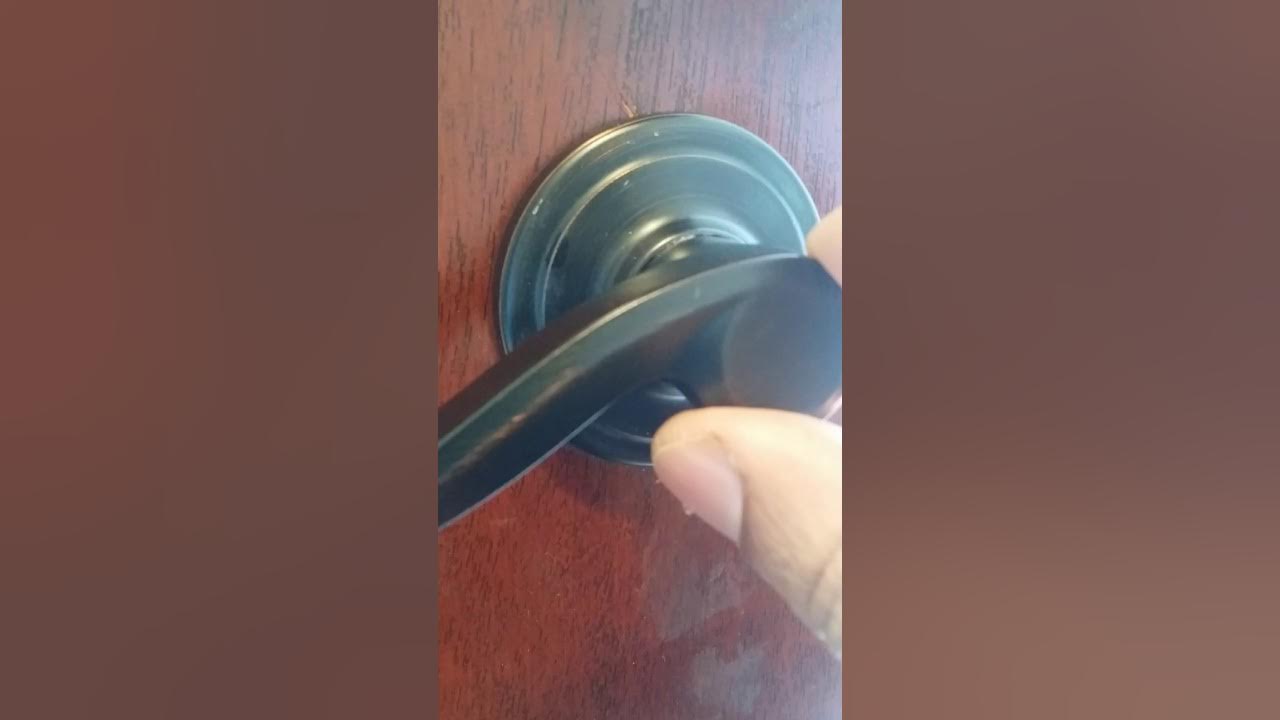 How to replace or tighten loose screws on kwikset deadbolt door knob