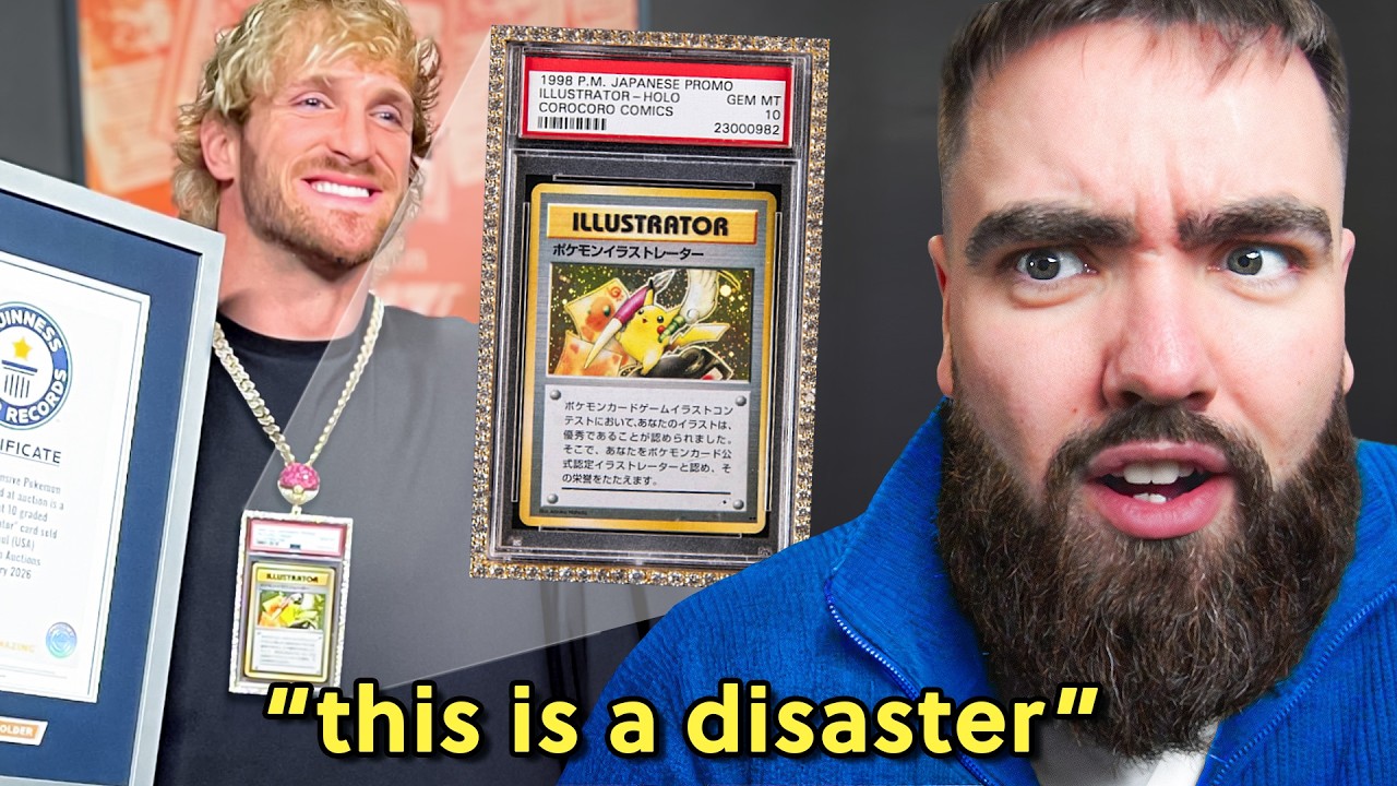 Жестокая правда о продаже Логаном Полом карточек покемонов.