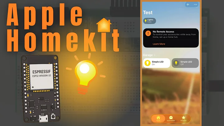 Turn an ESP32 into a HomeKit Device (Control It From Anywhere!)