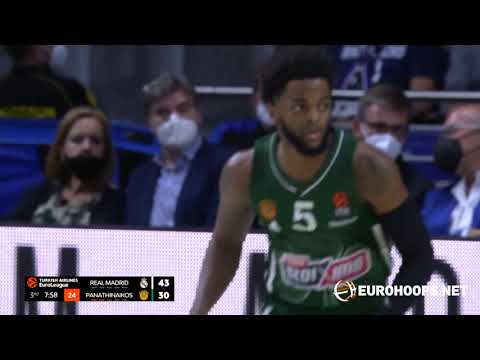 Real Madrid - Panathinaikos OPAP Athens 88-65: Daryl Macon Jr (18 points)