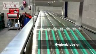 ENE wire belt retractor conveyor