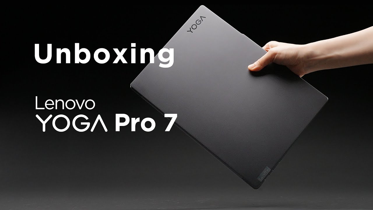 Unboxing the new Lenovo Yoga Pro 7 14 (2023) 