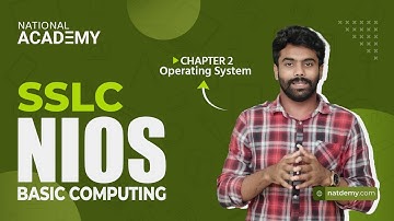 NIOS SSLC: BASIC COMPUTING Chapter 2 | Natdemy  #OnlineClasses #ComputingBasics #Education