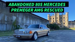 80S  PREMERGER 500SEL MERCEDES AMG RESCUED FROM A 27 YEAR SLUMBER