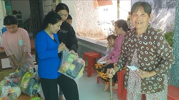 Phát Quà Tết Cho Bà Con nghèo Ăn Tết p1 #63thd