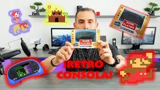 Game player RS-8 consola tipo nintendo RETRO, 260 JUEGOS EN 1, Unboxing y pruebas.
