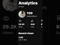 100 Subscribers Let’s Go #fyp