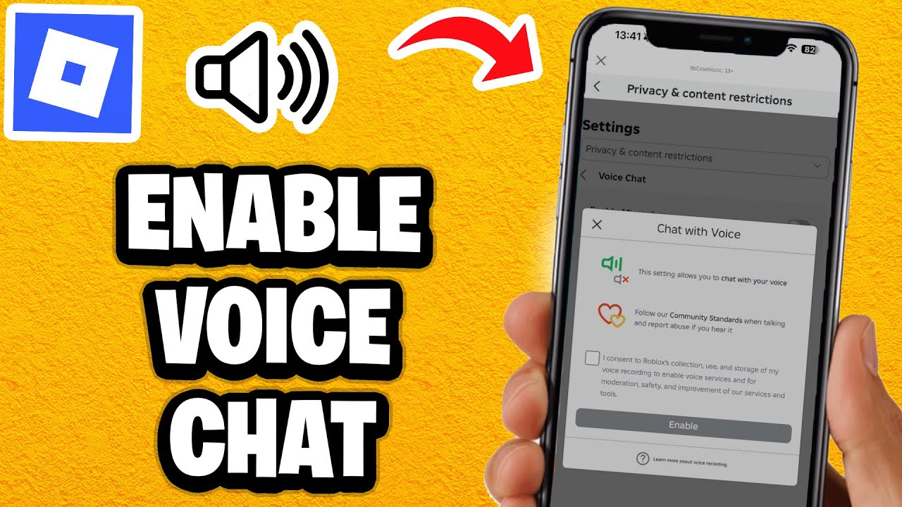 How To Enable Voice Chat In Roblox 2026 YouTube 