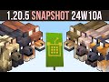 Minecraft 1.20.5 Snapshot 24W10A | 8 New Wolves & Custom Banners! image