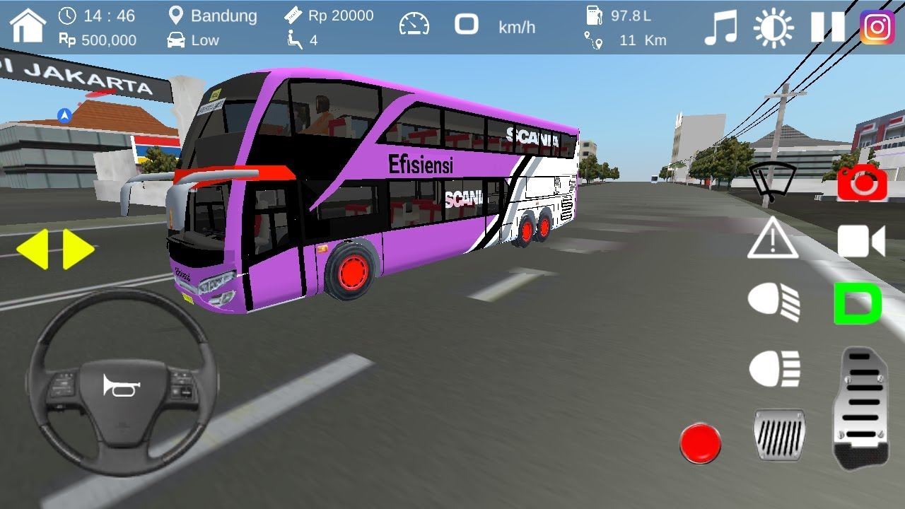 Idbs Bus Simulator New Bus Unlocked Bus Driving Games Android Gameplay Fhd Youtube