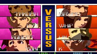 The King of Fighters 2001 (1CC Level 8) Art of Fighting Ryo, Robert, Takuma, Yuri Team Playthrough