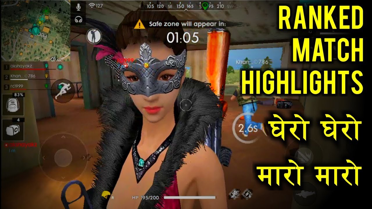 sooneeta free fire live Free Fire Ranked Match Highlights - Ghero Ghero Maaro Maaro - Sooneeta