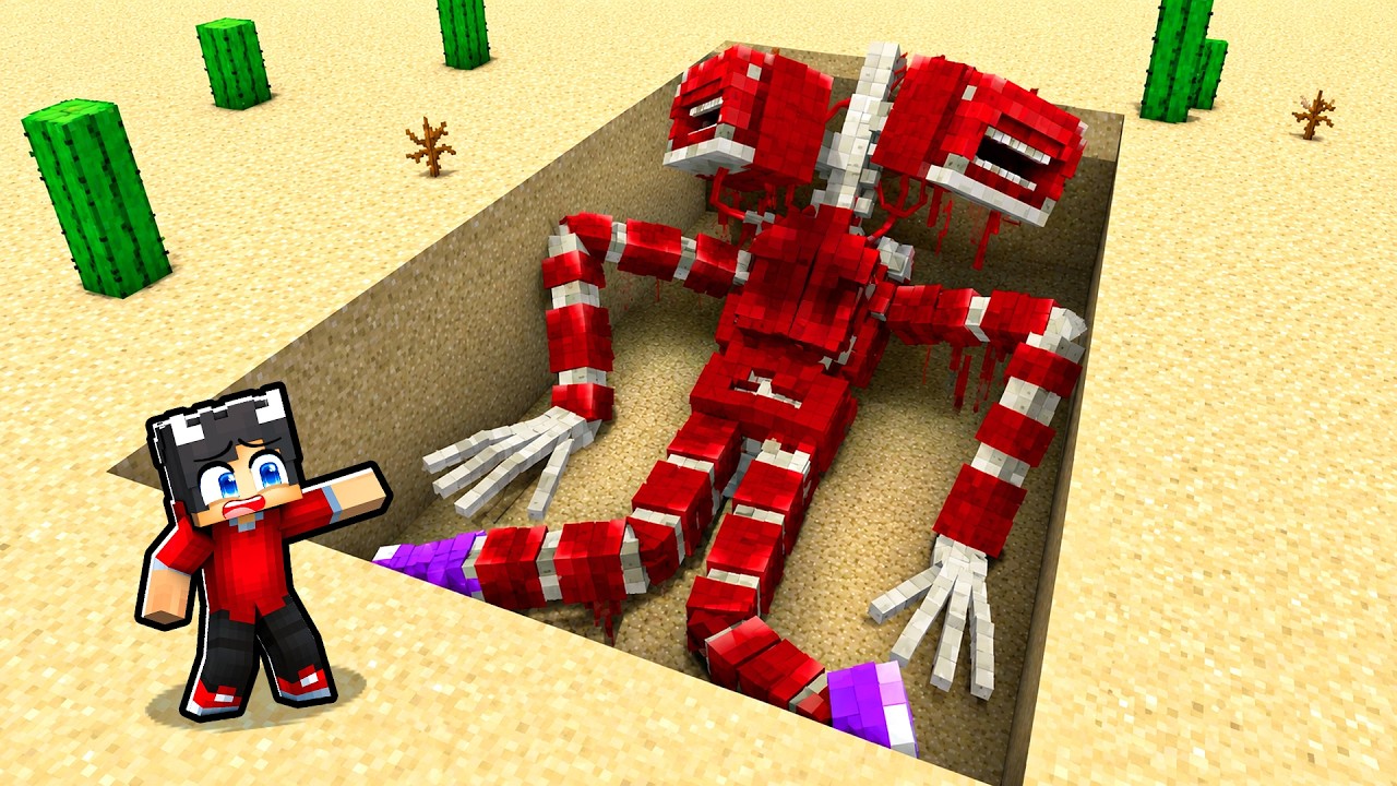 Siren Head Er Begravet I Min Minecraft Verden!