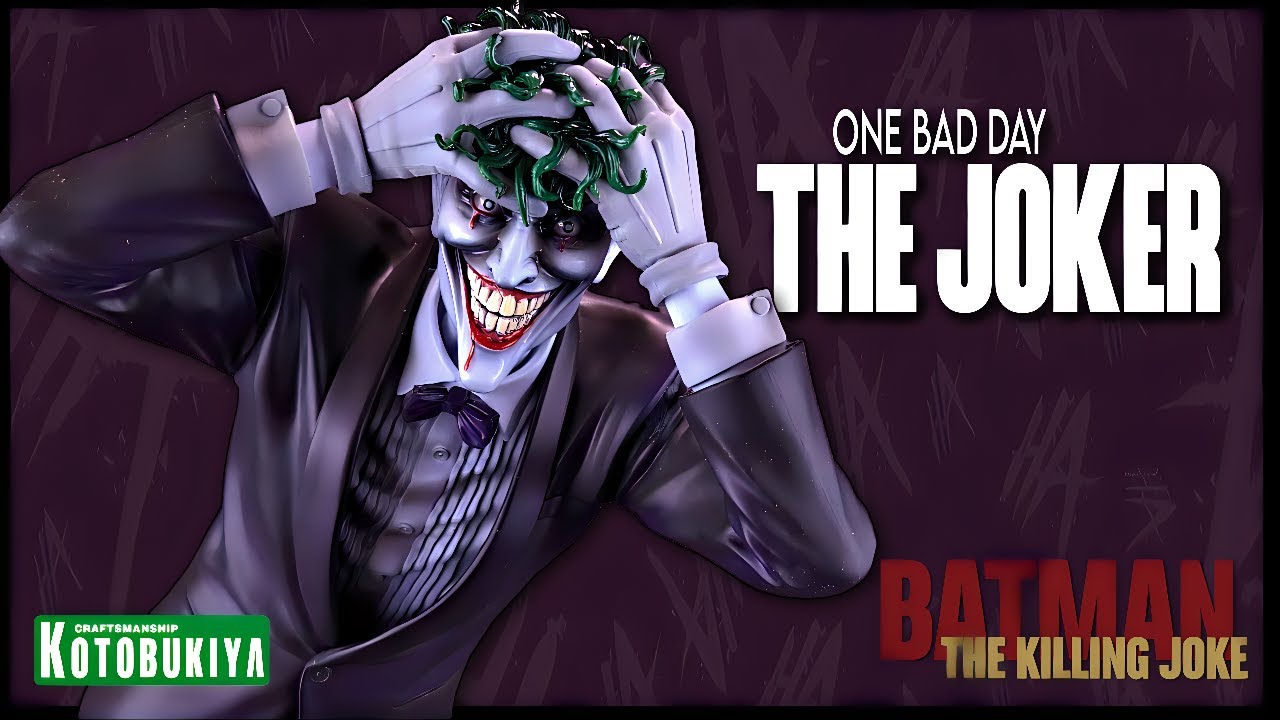BATMAN THE KILLING JOKE - The Joker - Statue 1/6 ARTFXJ 30cm