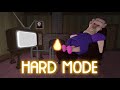 Grumpy gran scary obby roblox gameplay walkthrough hard mode  first place no death 4k