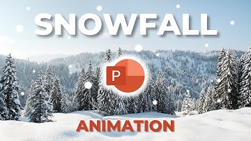 How to ANIMATE SNOW in PowerPoint. 3 tips to make the snow look great! A simple 10 minute tutorial.