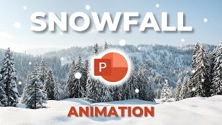 : How to ANIMATE SNOW in PowerPoint. 3 tips to make the snow look great! A simple 10 minute tutorial.