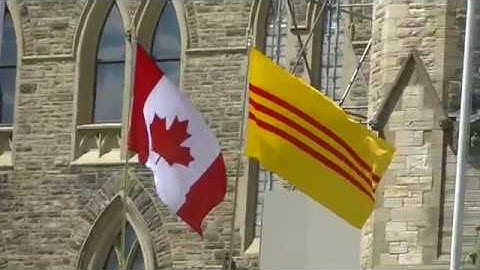 Lễ Thượng Kỳ VNCH Trước Quốc Hội Canada Ngày 30-04-2019 - Tưởng Niệm Quốc Hận 30-04-1975