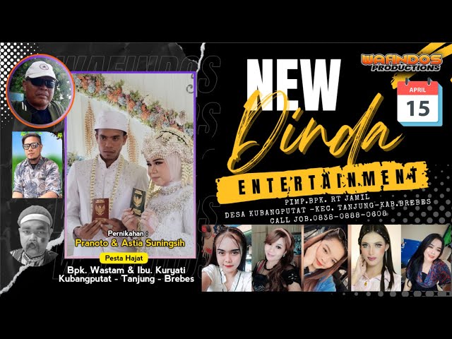 NEW DINDA ENTERTAINMENT - KUBANGPUTAT 15  APRIL 2024 EDISI PAGI class=