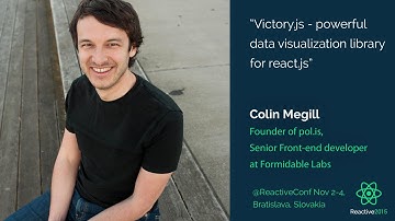 Victory.js - A powerful data visualization library for ReactJS - Colin Megill