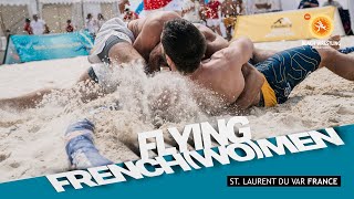 Beach Wrestling flies to France