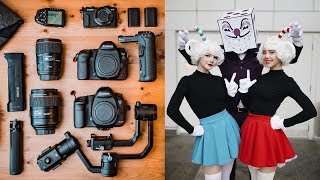 WHATS IN MY CAMERA BAG for COSPLAY PHOTOGRAPHY | 2019