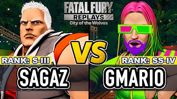 FF COTW ▰ SAGAZ (Kevin) vs GMARIO (Salvatore Ganacci) ▰ Fatal Fury CotW High Level Gameplay