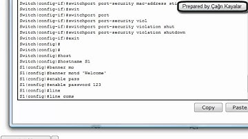 cisco packet tracer - project 1 (part 2/2)