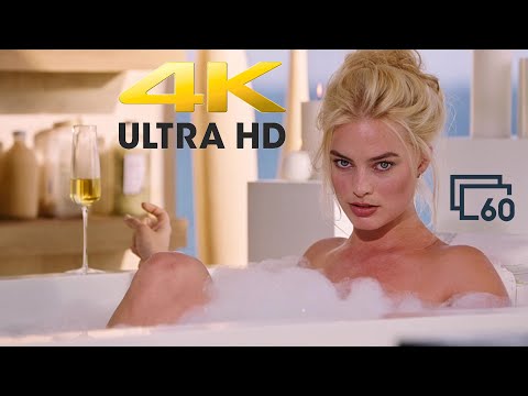 Margot Robbie in The Big Short (Bath Scene) || 4K Ultra HD